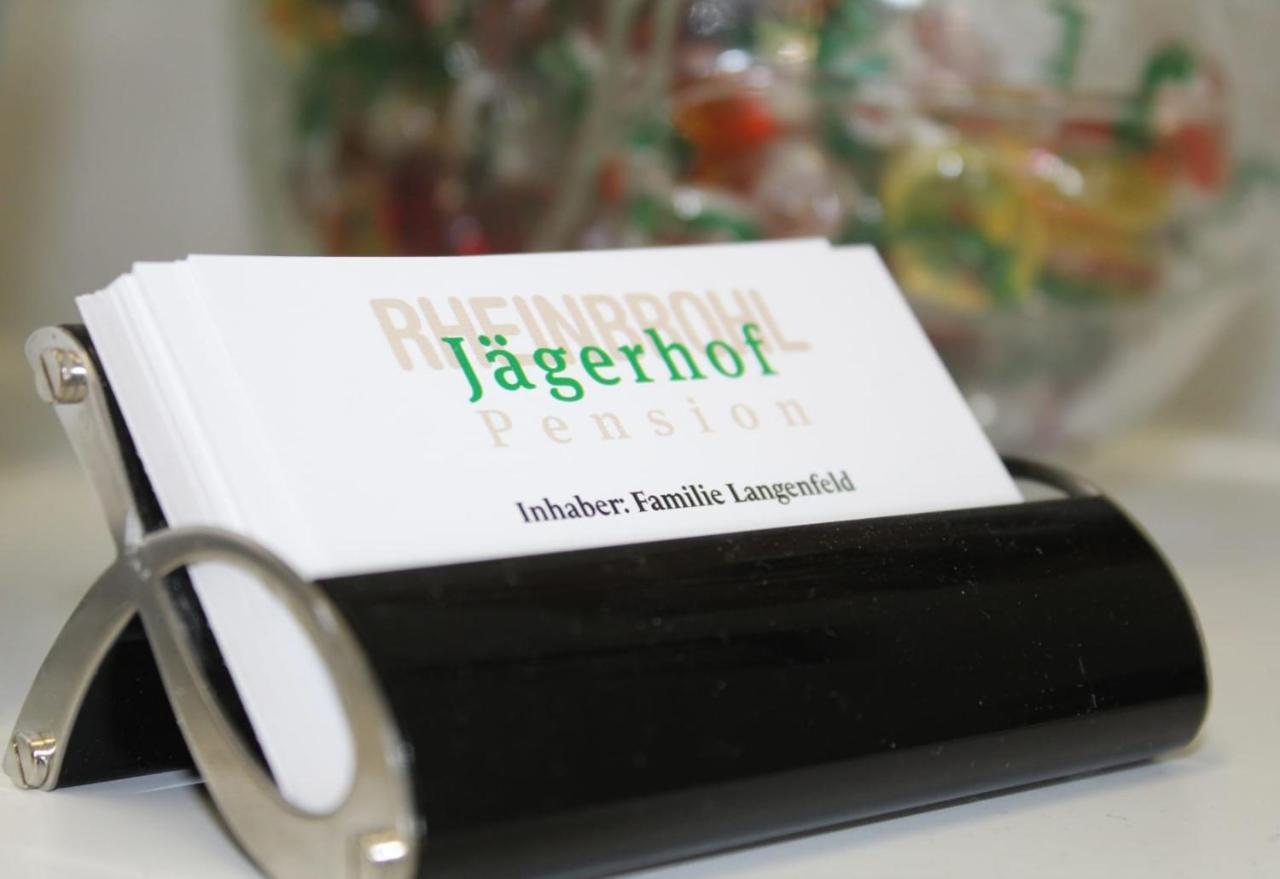 Pension Jaegerhof Rheinbrohl Esterno foto